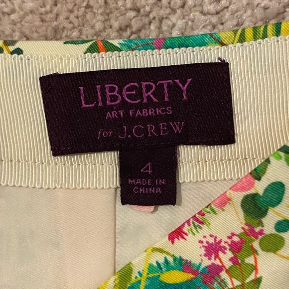 Liberty Art Fabrics for J. Crew Tresco Tana Lawn print skirt - Picture 2 of 2